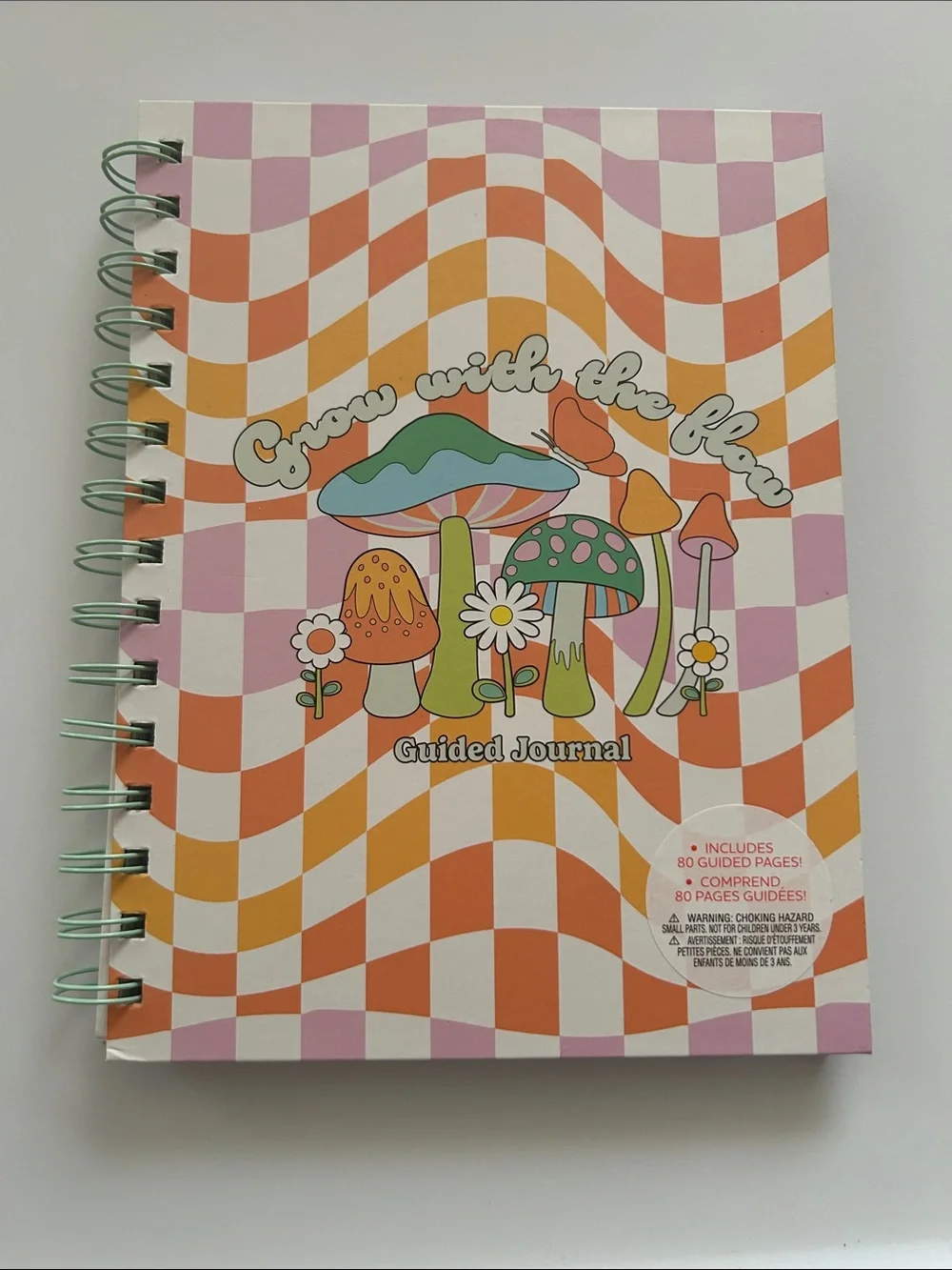 Guided Journal “Grow with the flow” 80 Pages NWT